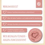 Bieco Kuscheltier Reh Ella mit Rassel | Baby Kuscheltier ab 0 Monate Stofftier Baby Plüschtier R – Bild 2